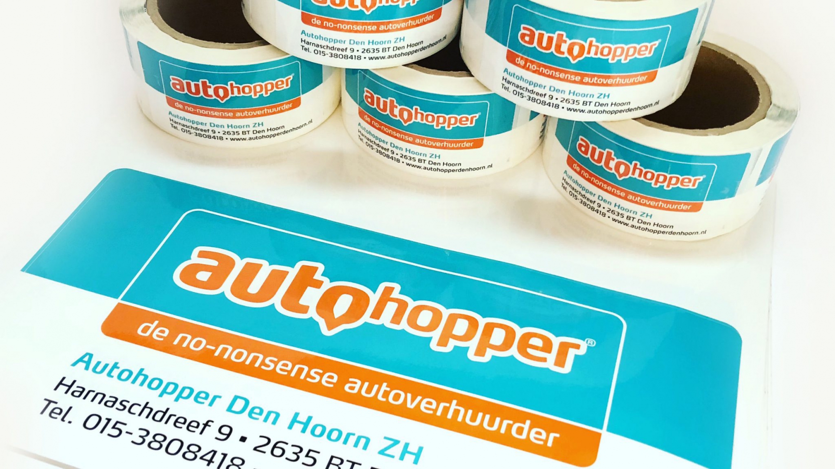 Autohopper stickers